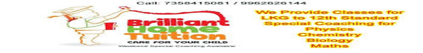 Brilliant Home Tution